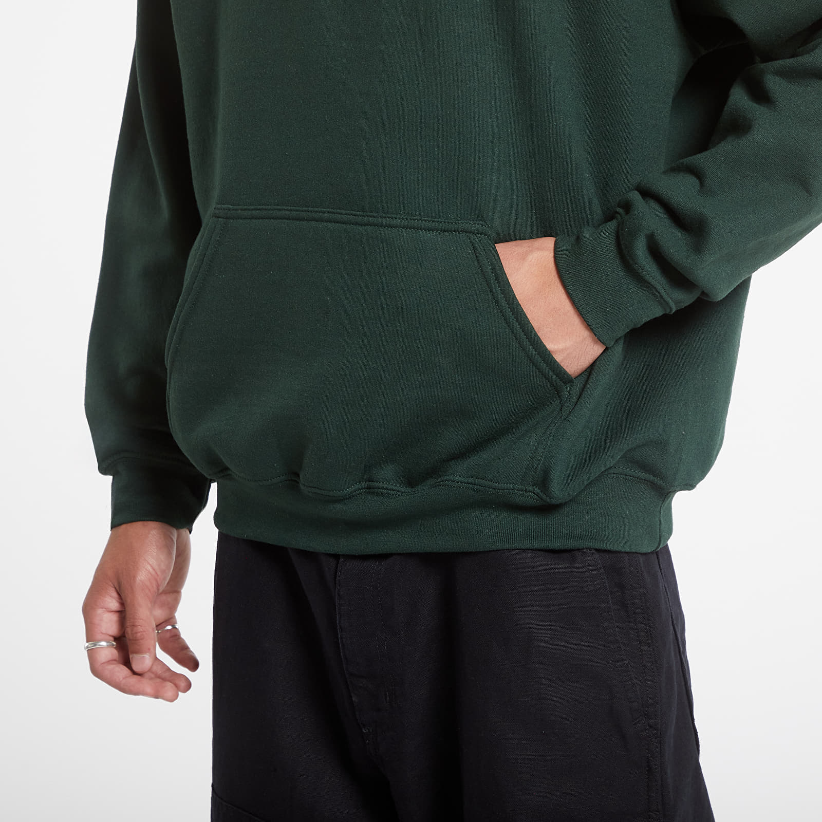 Men's hoodies Thrasher Hood Mag Banner For. Green