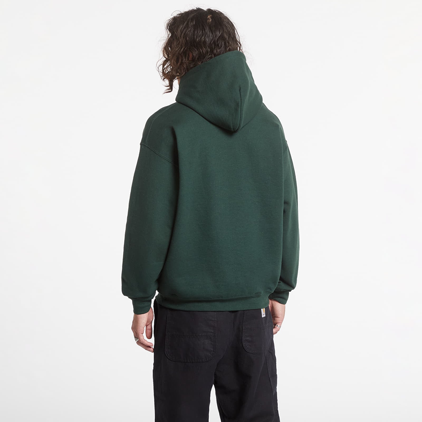 Men's hoodies Thrasher Hood Mag Banner For. Green