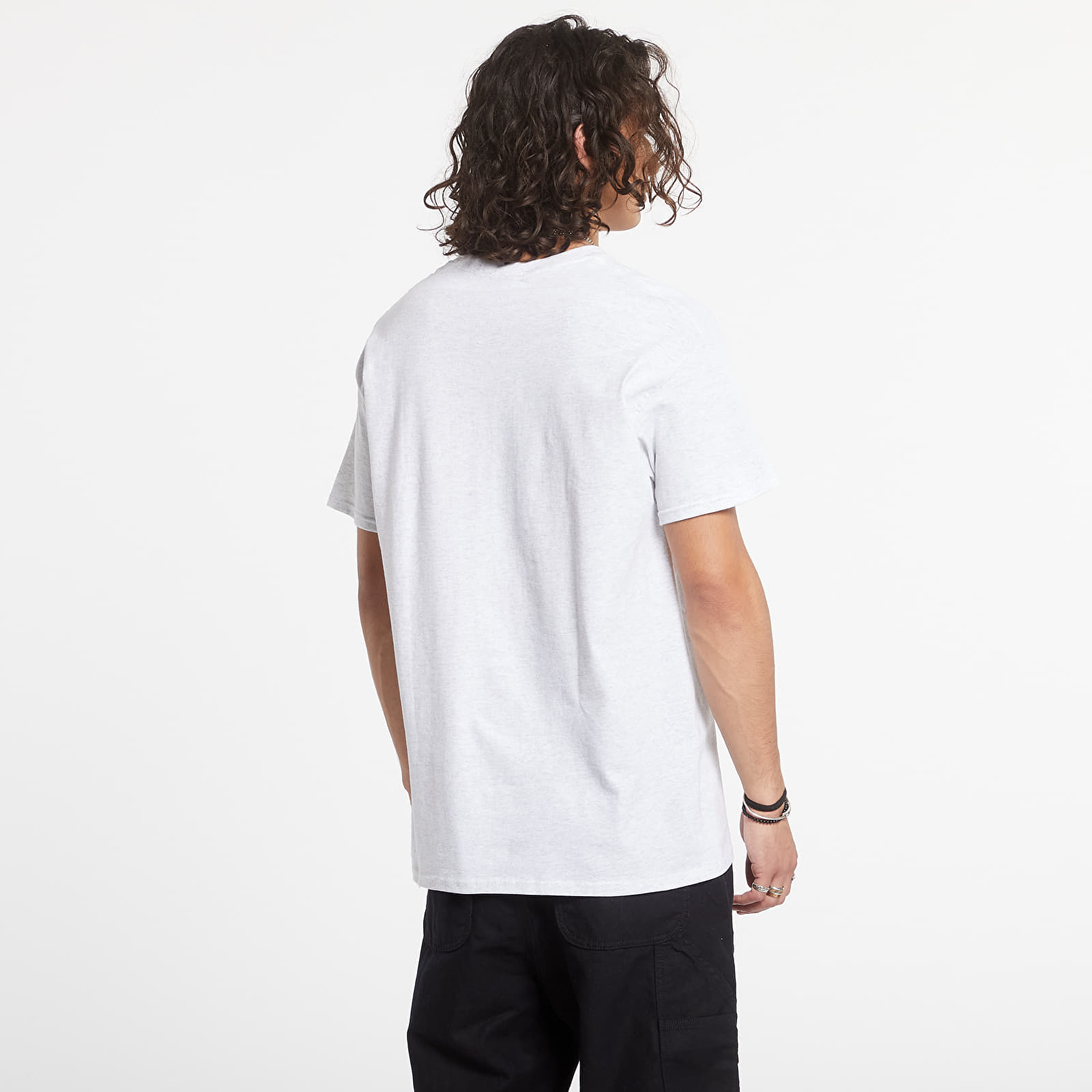Férfi pólok Thrasher T-Shirt Eaglegram Ash Grey