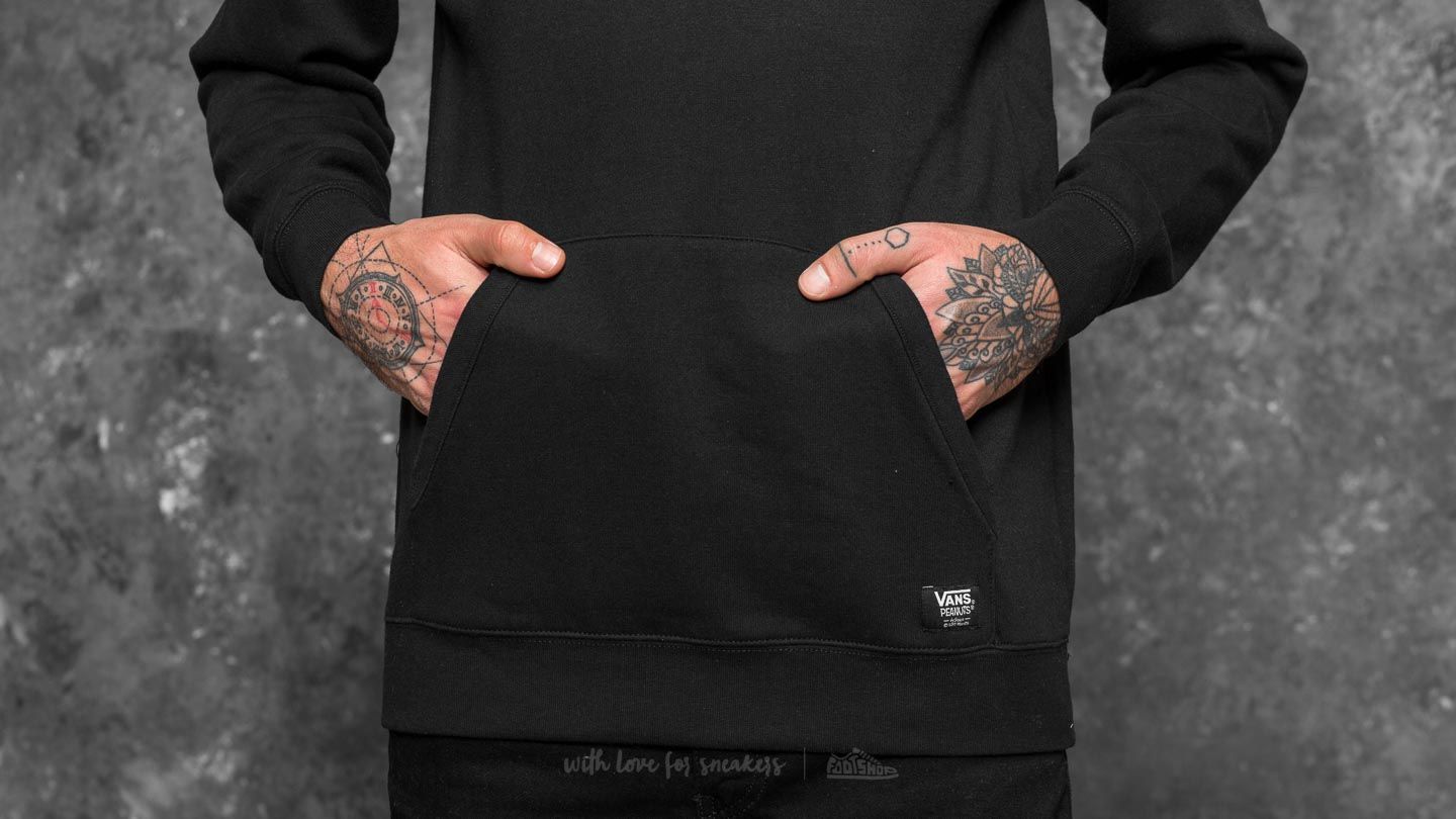 Mikiny Vans x Peanuts Go Hoodie Black