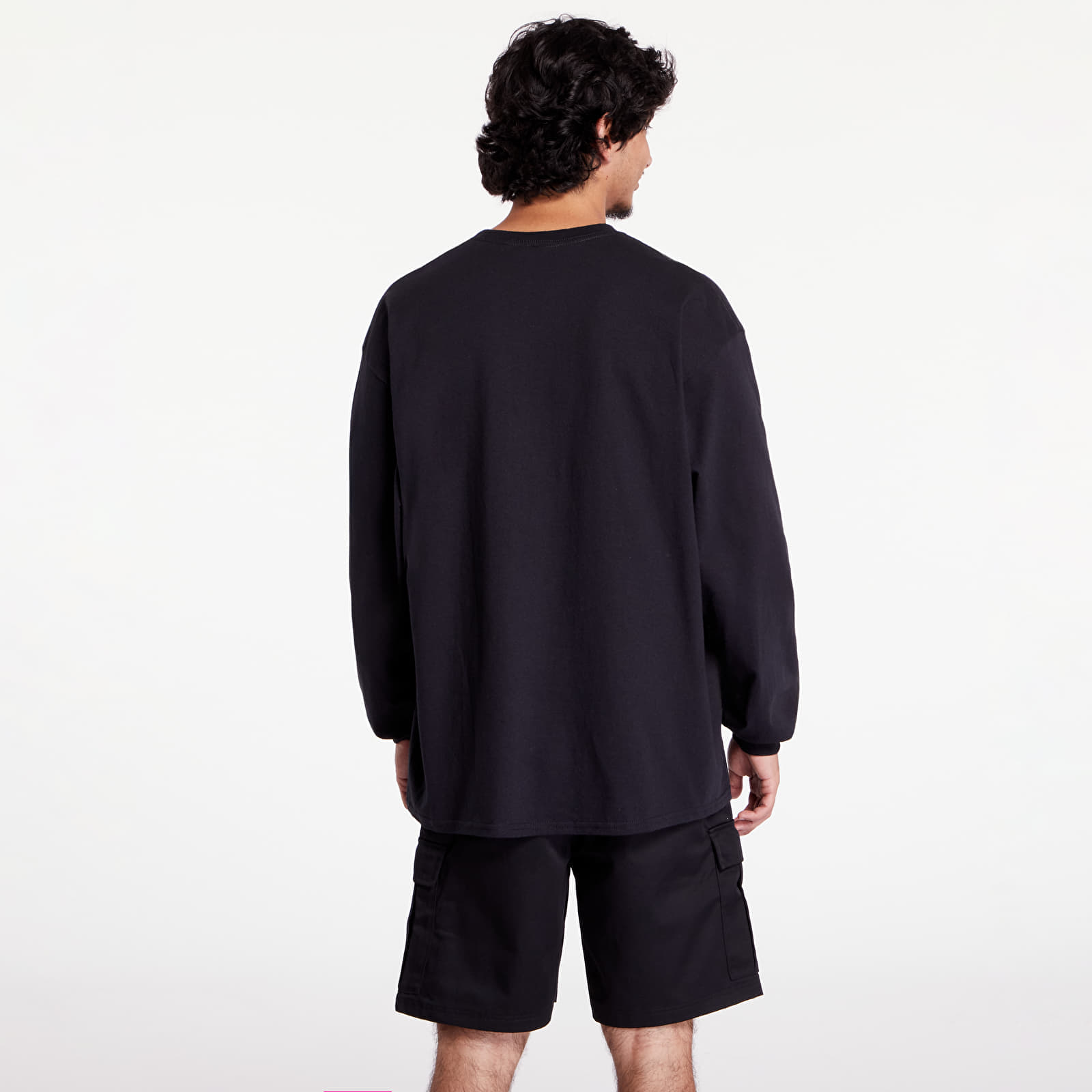 T-shirty męskie Thrasher Mag Banner Long Sleeve Tee Black
