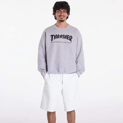 Thrasher Skate Mag Crewneck Grey