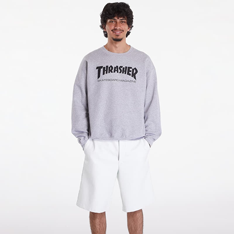 Толстовка Thrasher Skate Mag Crewneck Grey
