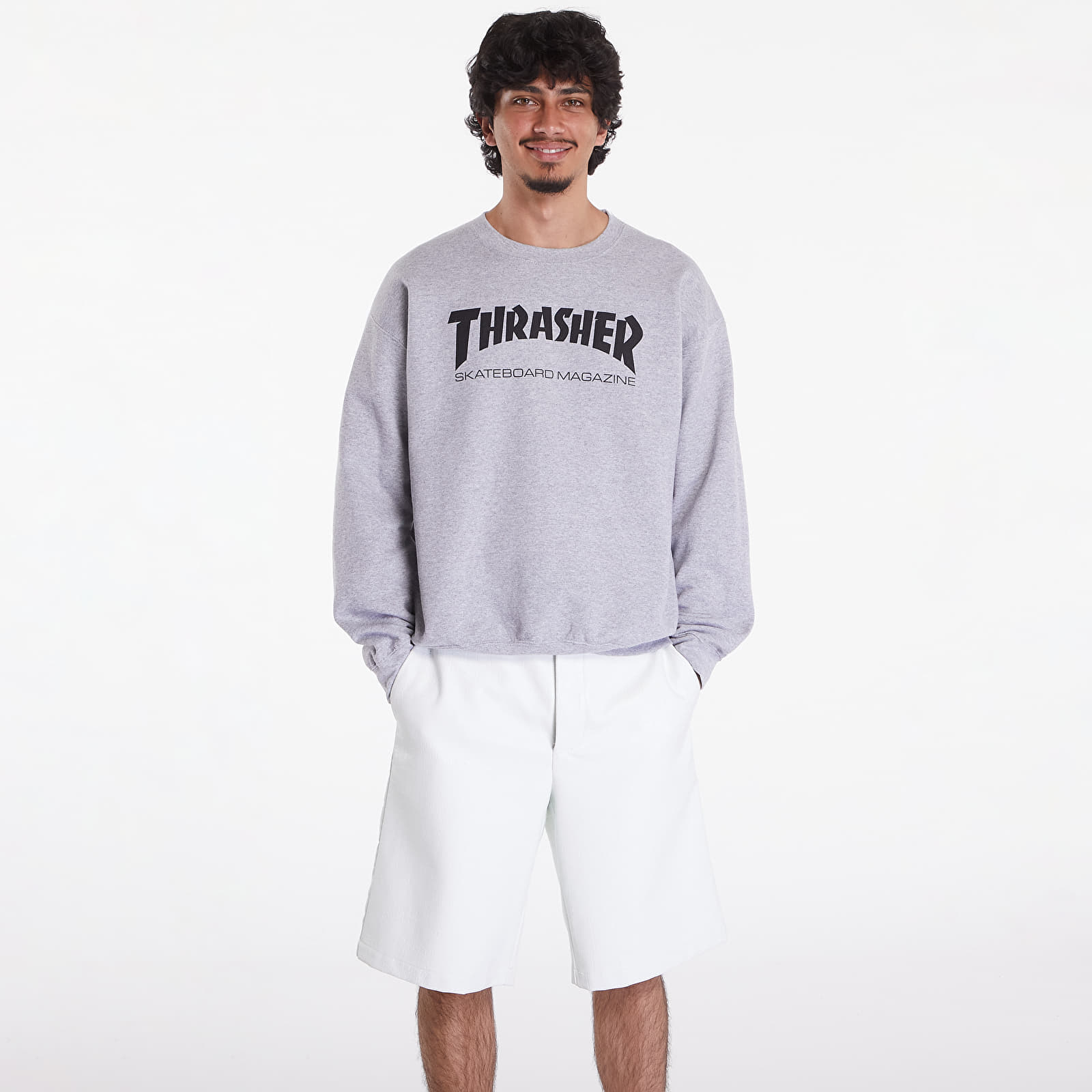 Φούτερ Thrasher Skate Mag Crewneck Grey
