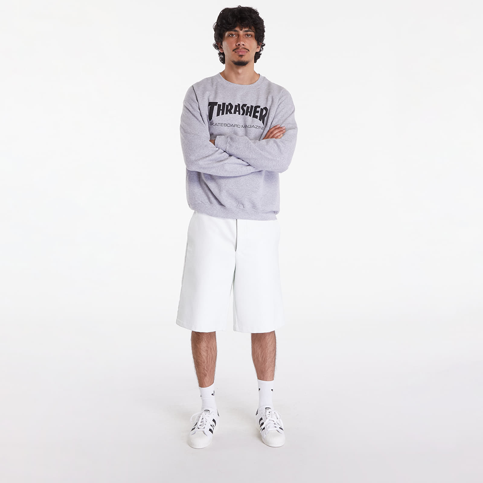 Φούτερ Thrasher Skate Mag Crewneck Grey