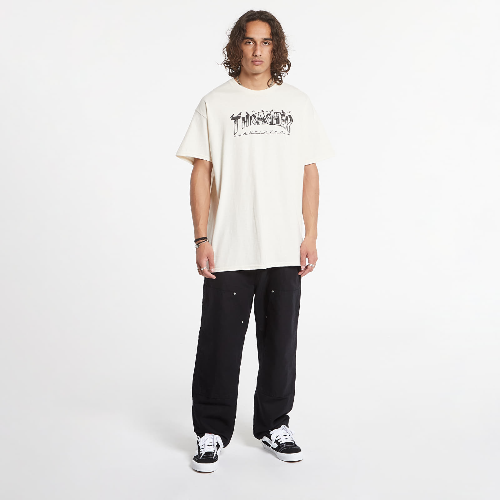 T-skjorter for menn Thrasher T-Shirt Pigeon Mag Natural