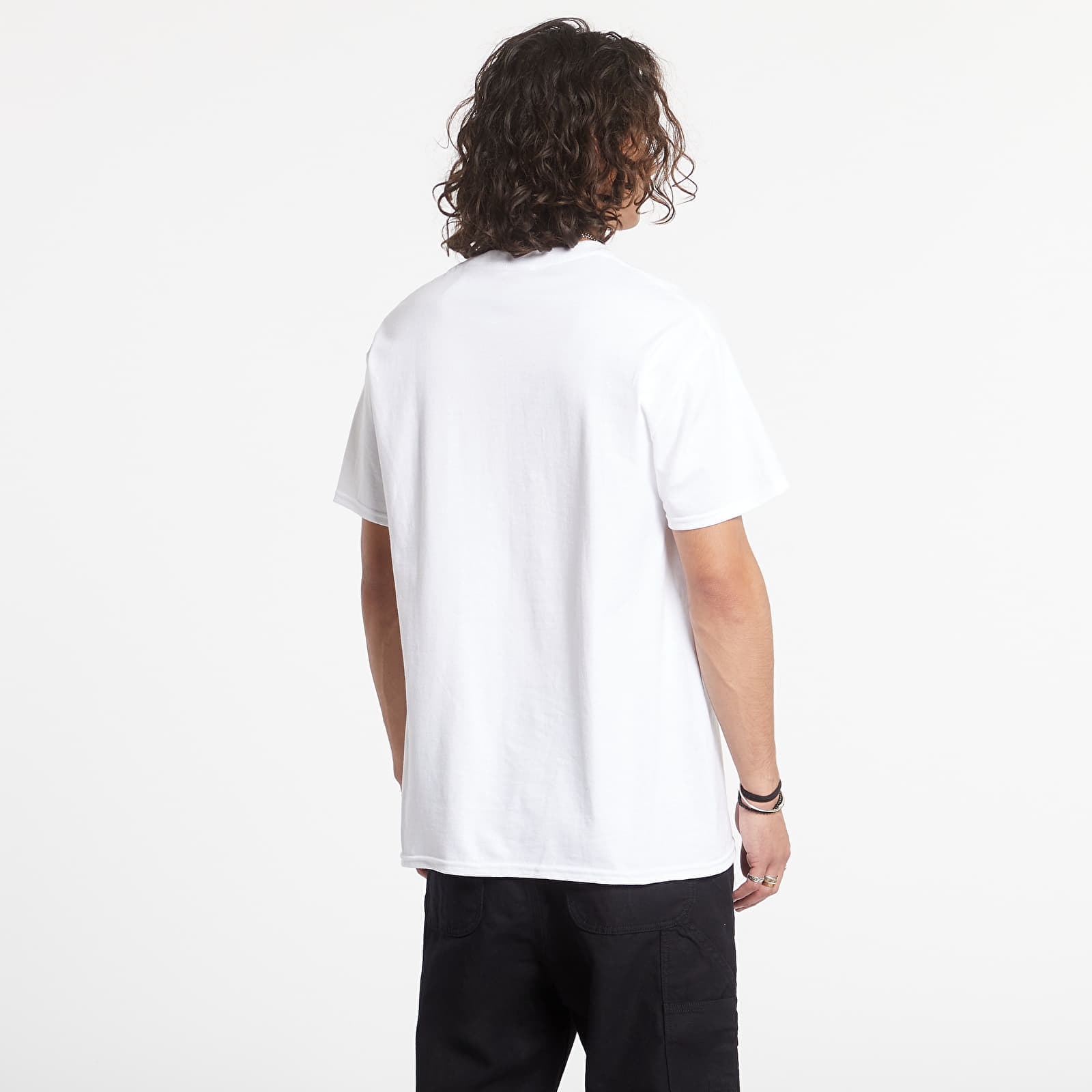 Männer T-Shirts Thrasher T-Shirt Eaglegram White
