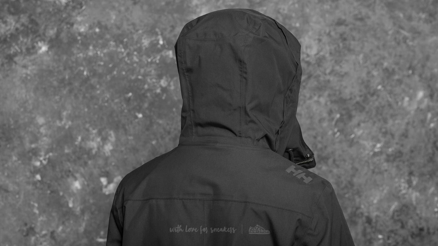 Jackets Helly Hansen Captains Rain Parka Black Footshop
