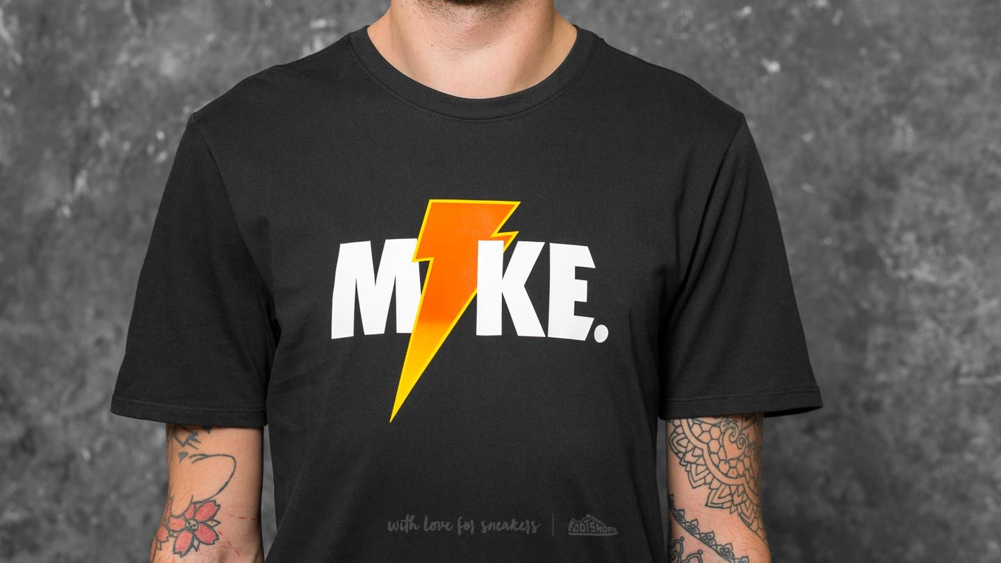 T-shirts Jordan Sportswear Like Mike Lightning Tee Black