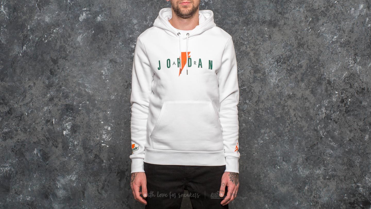 Sweatjacken und Sweatshirts Jordan Like Mike Fleece Pullover Hoodie White