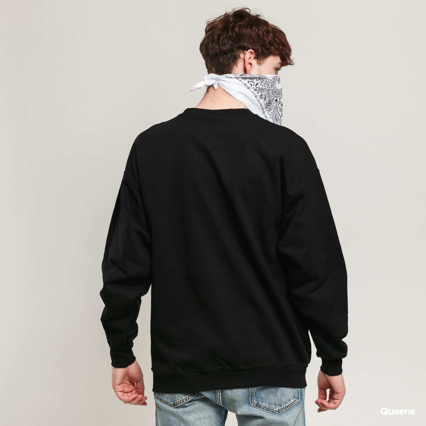 Vīriešu kapuces Thrasher Godzilla Crewneck Black