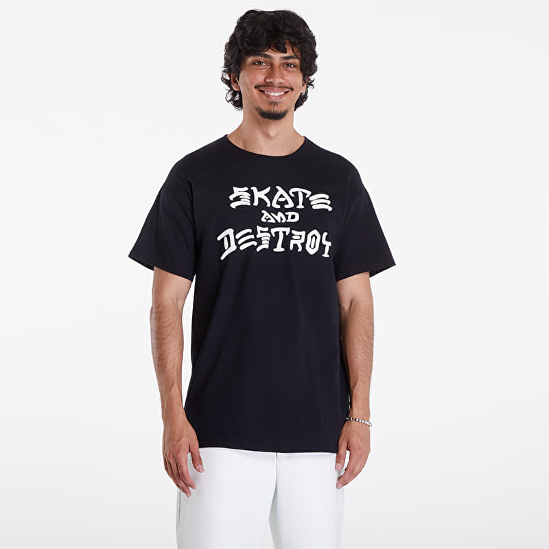 Thrasher Skate And Destroy T-Shirt Black