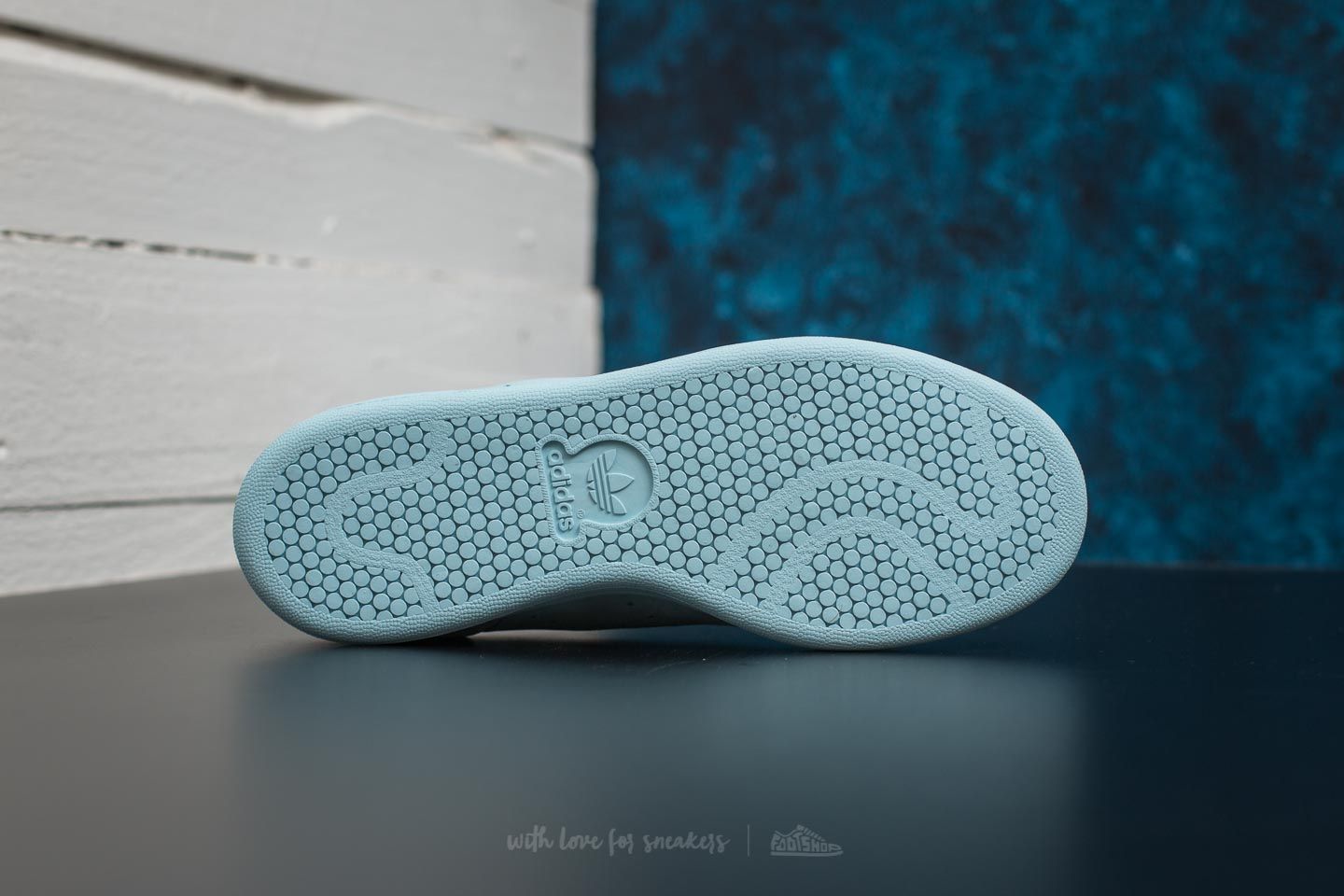 Ženski čevlji adidas Stan Smith W Icey Blue/ Icey Blue/ Core Black