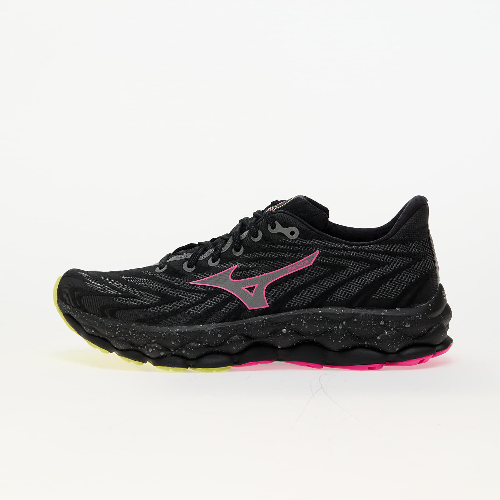 Pánské tenisky a boty Mizuno Wave Sky 8 Black/ Silver/ Pink Tetra