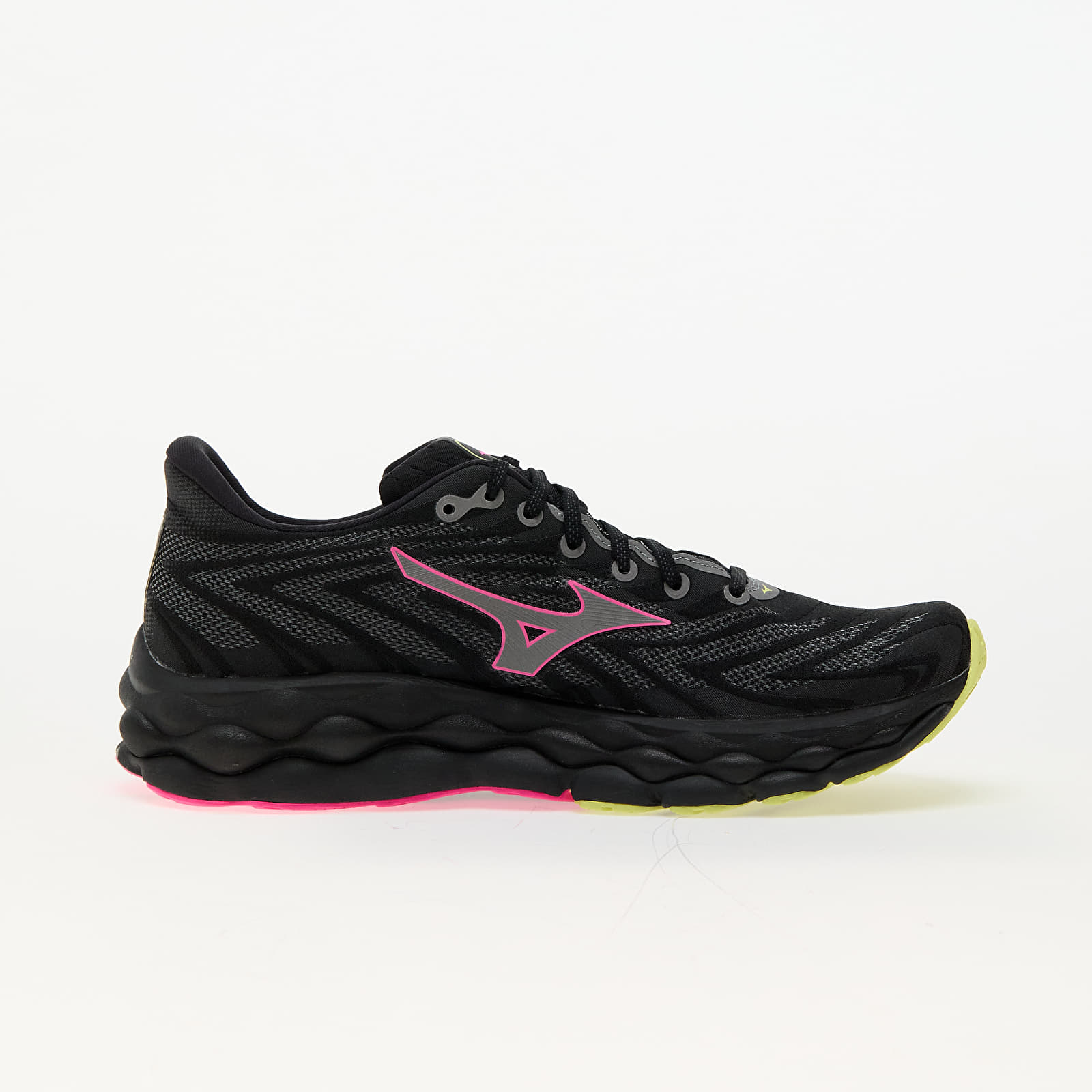 Pánské tenisky a boty Mizuno Wave Sky 8 Black/ Silver/ Pink Tetra