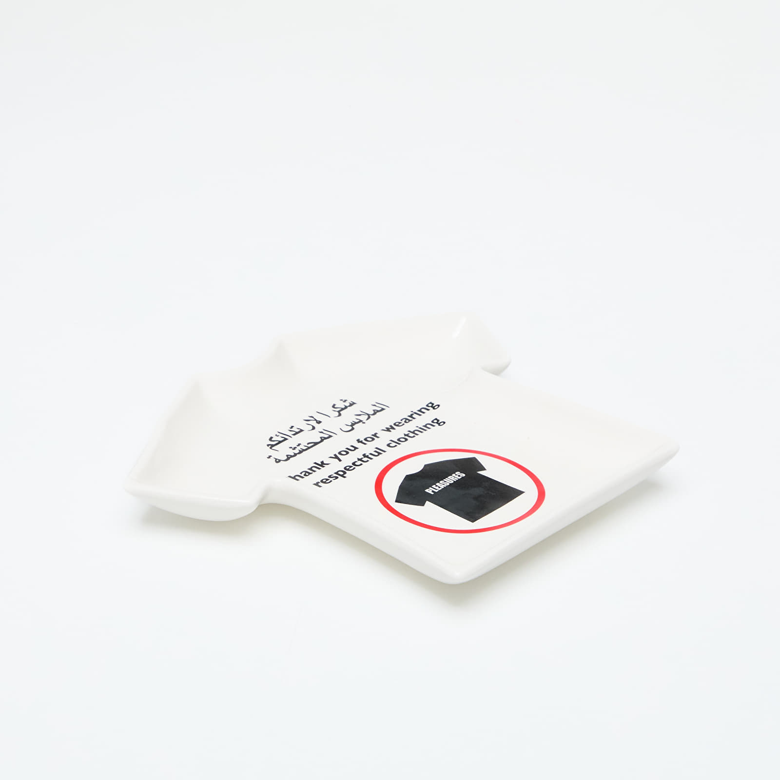 Ostatní doplňky PLEASURES Respectable Ceramic Tray White