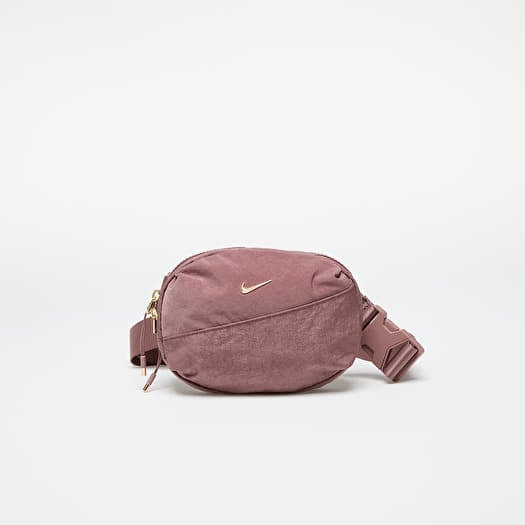Torebka Nike Aura Waistpack Smokey Mauve/ Smokey Mauve/ Flt Gold Star