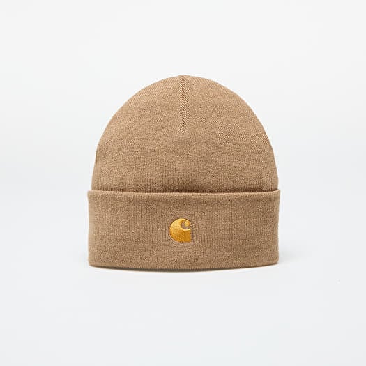 Carhartt WIP Chase Beanie Peanut/ Gold
