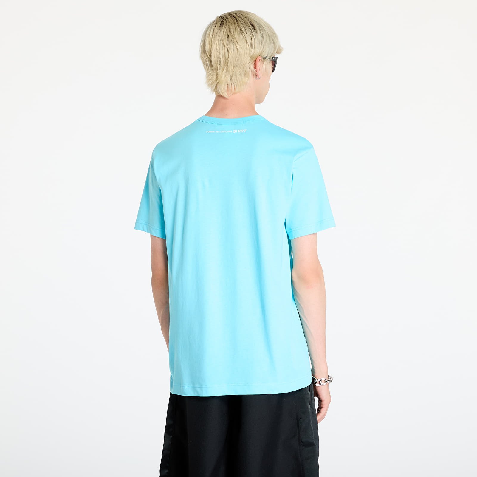 T-krekli Comme des Garçons SHIRT Knit T-Shirt Blue