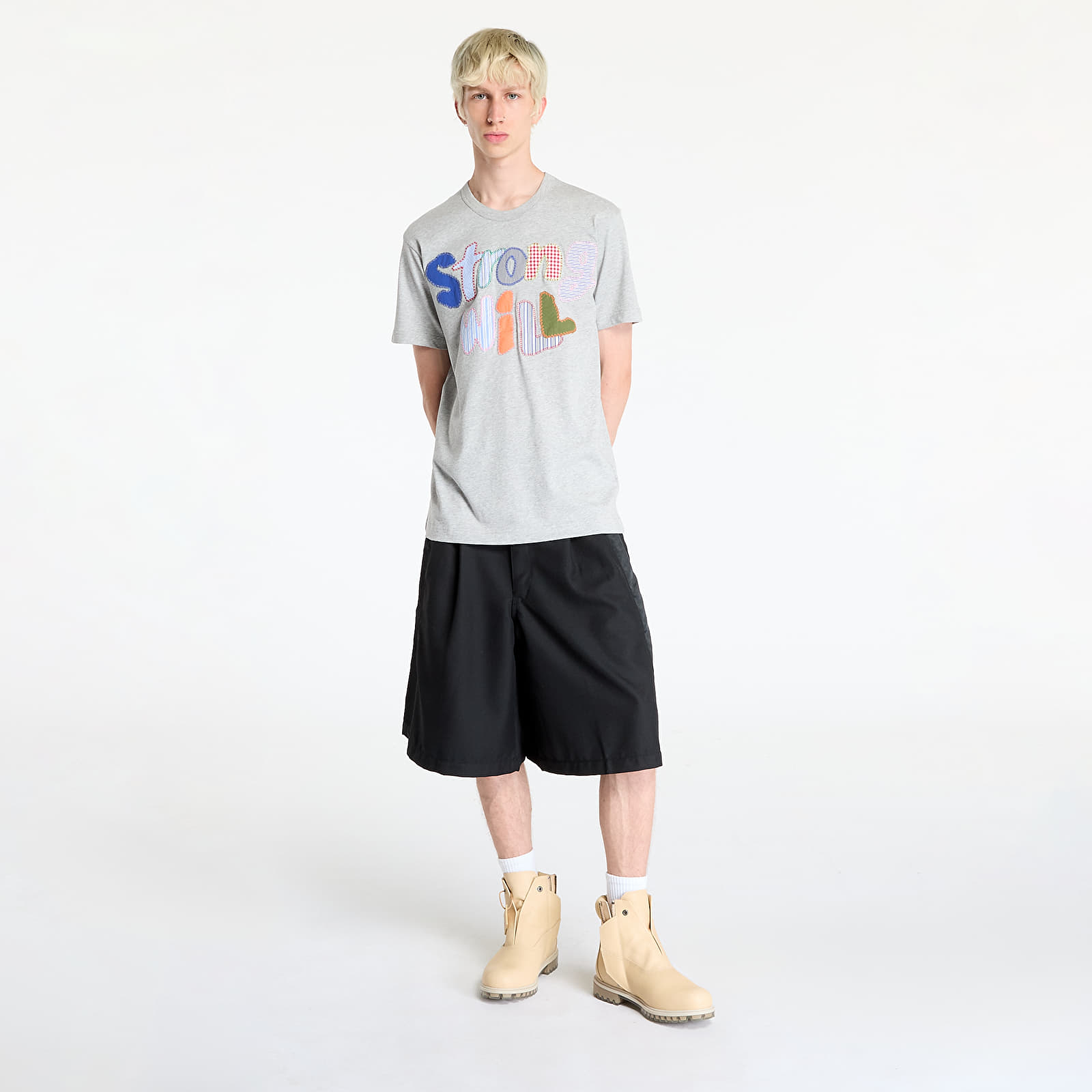Koszulki Comme des Garçons SHIRT Knit T-Shirt Grey