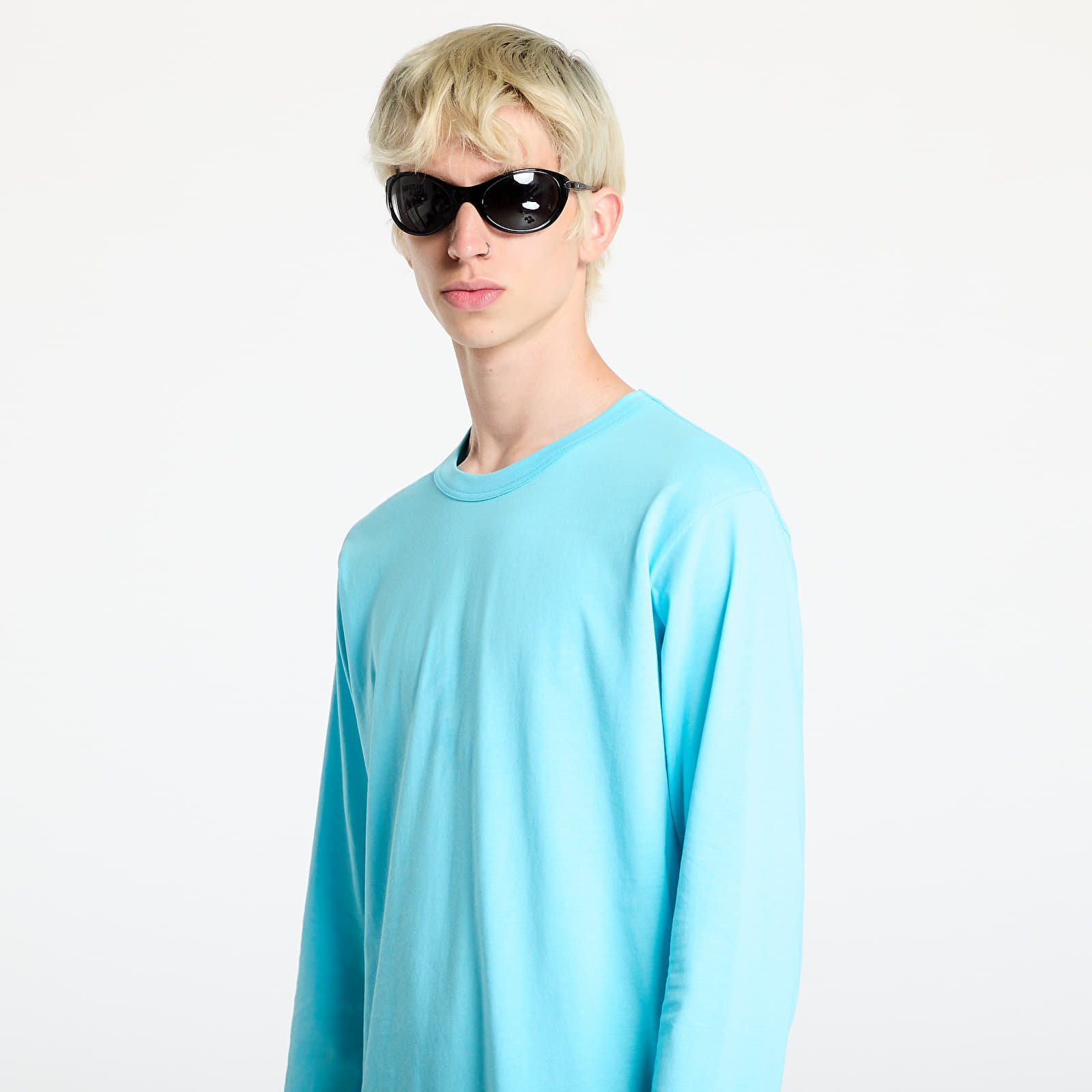 Majice T-shirt Comme des Garçons SHIRT Knit T-Shirt Blue