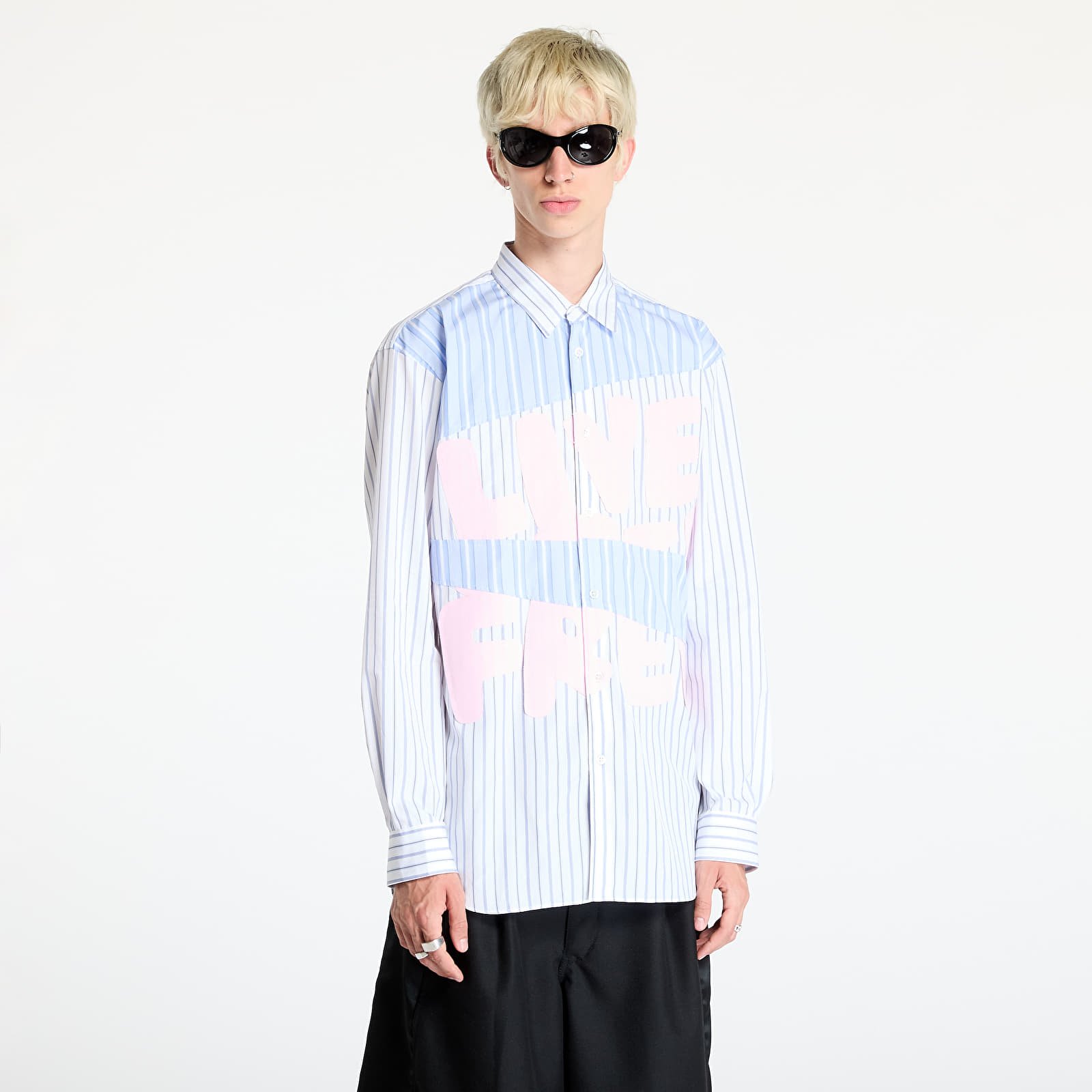 Košile Comme des Garçons SHIRT Woven Shirt White/ Mix