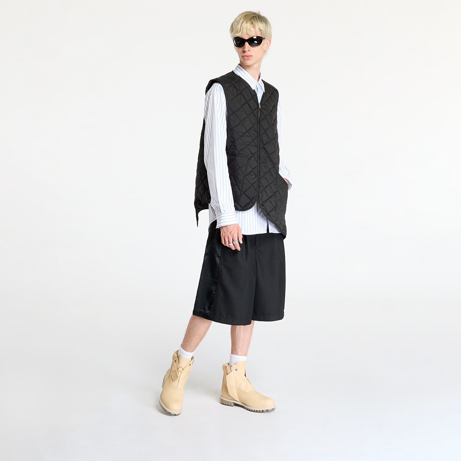 Mellények Comme des Garçons SHIRT x Lavenham Wowen Vest Black