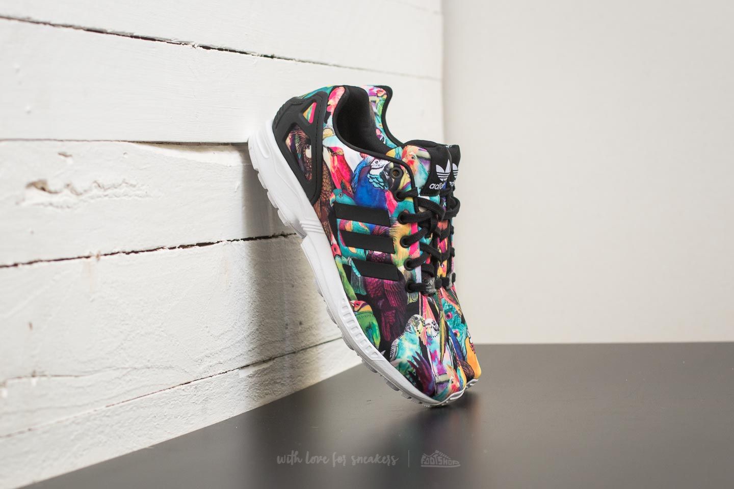 Adidas originals zx flux - womens tropic melon/white/black shop