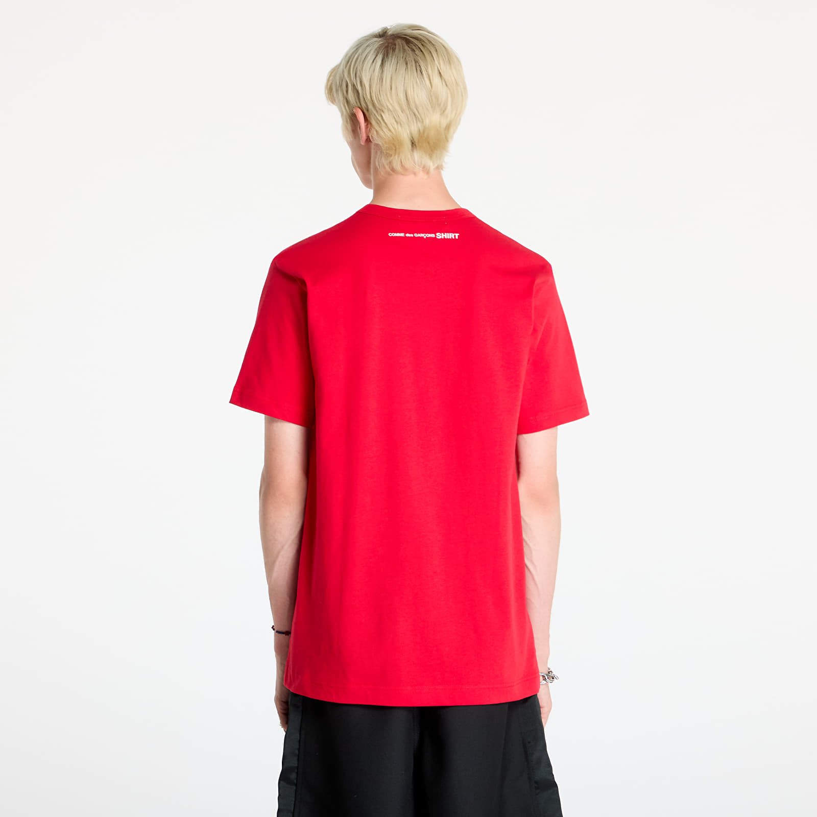 T-Shirts Comme des Garçons SHIRT Knit T-Shirt Red
