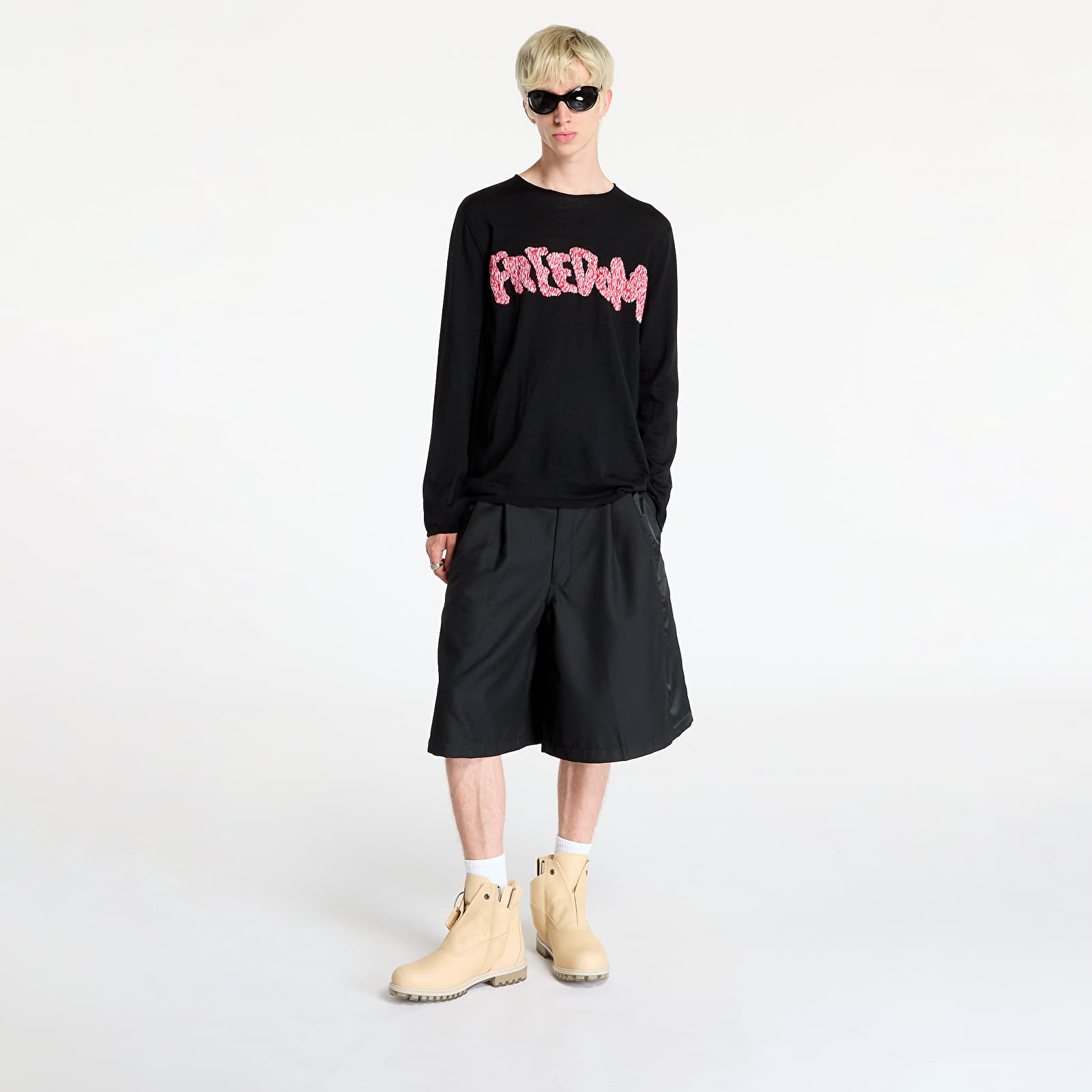 Pullover Comme des Garçons SHIRT Knit Sweater Black