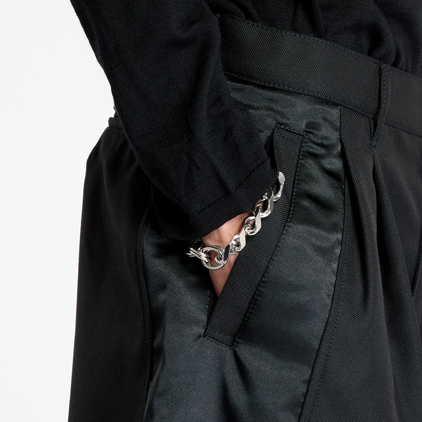 Šortky Comme des Garçons SHIRT Woven Shorts Black