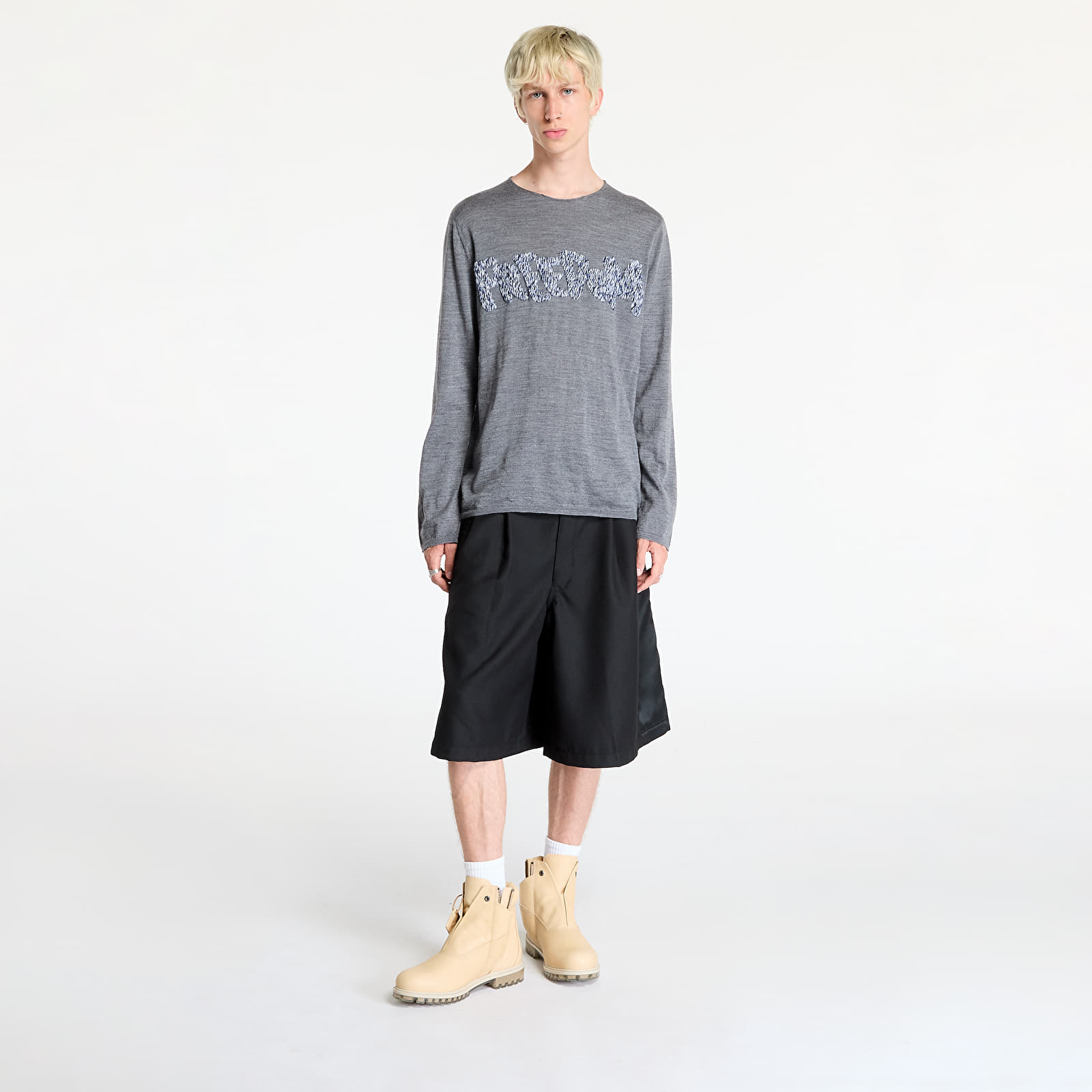 Pullover Comme des Garçons SHIRT Knit T-Shirt Grey