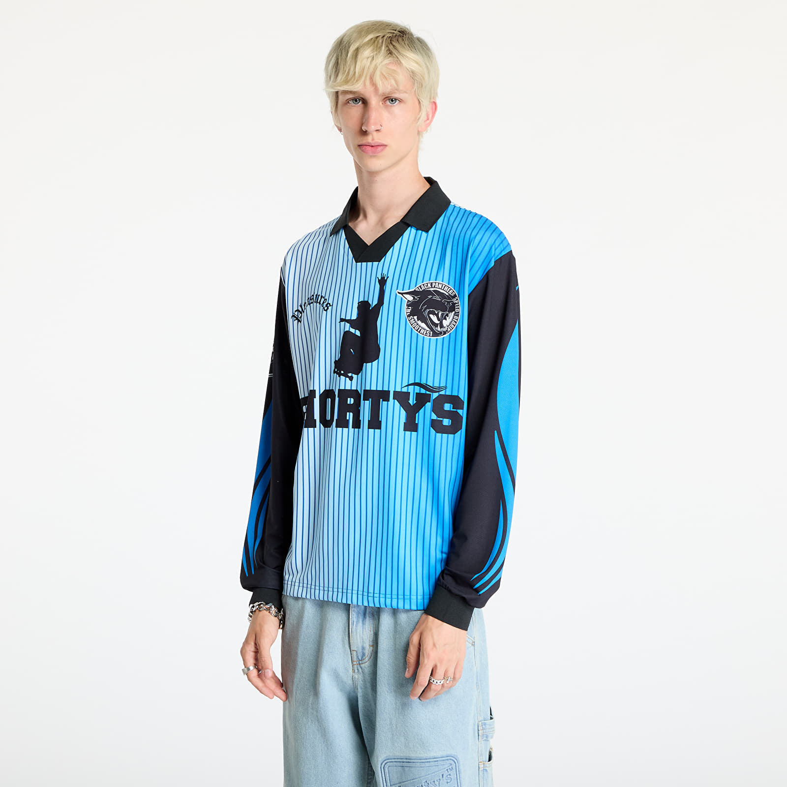 Trikots PLEASURES Dream Goalie Jersey Blue