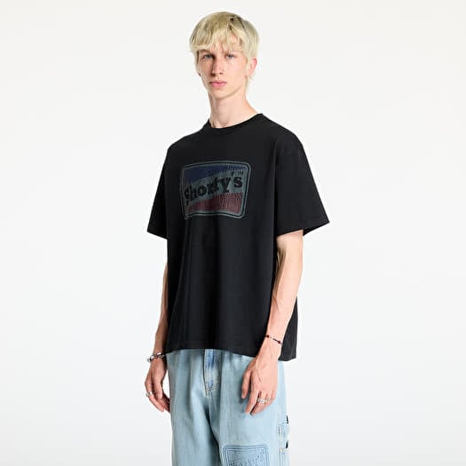 T-shirt PLEASURES Box Logo Heavyweight T-Shirt Black