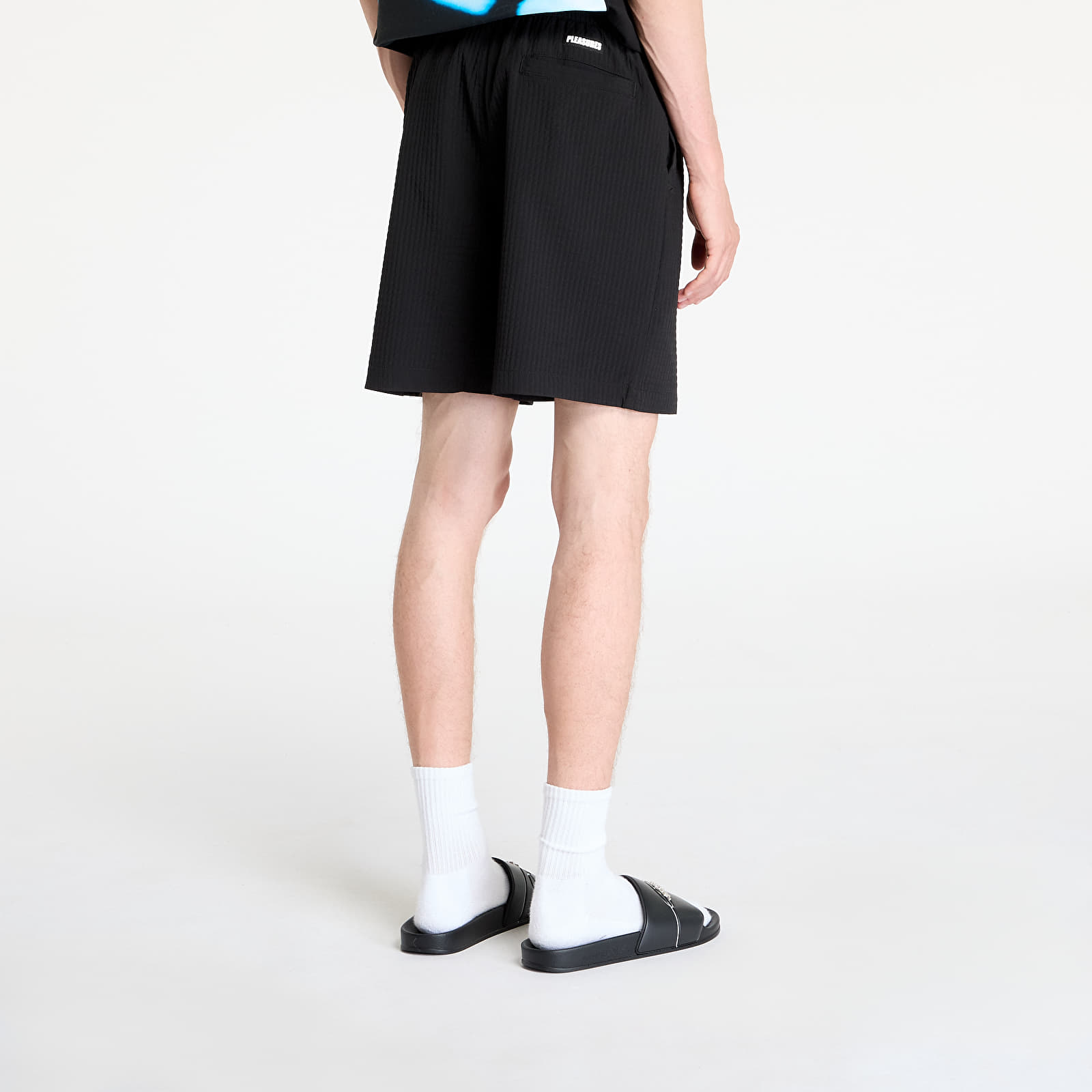 Shorts PLEASURES Heart Sport Shorts Black