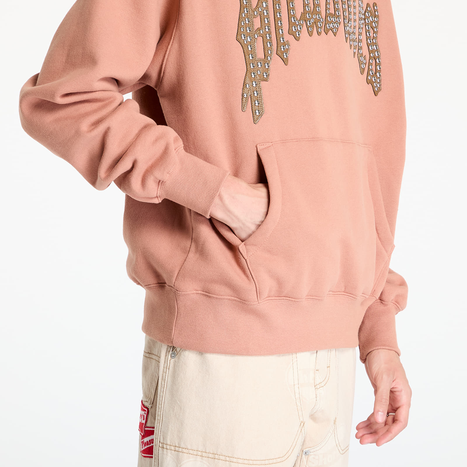 Pink multi bunny logo hoodie new arrivals