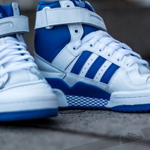 Men s shoes adidas Forum Hi OG White Royal White Footshop
