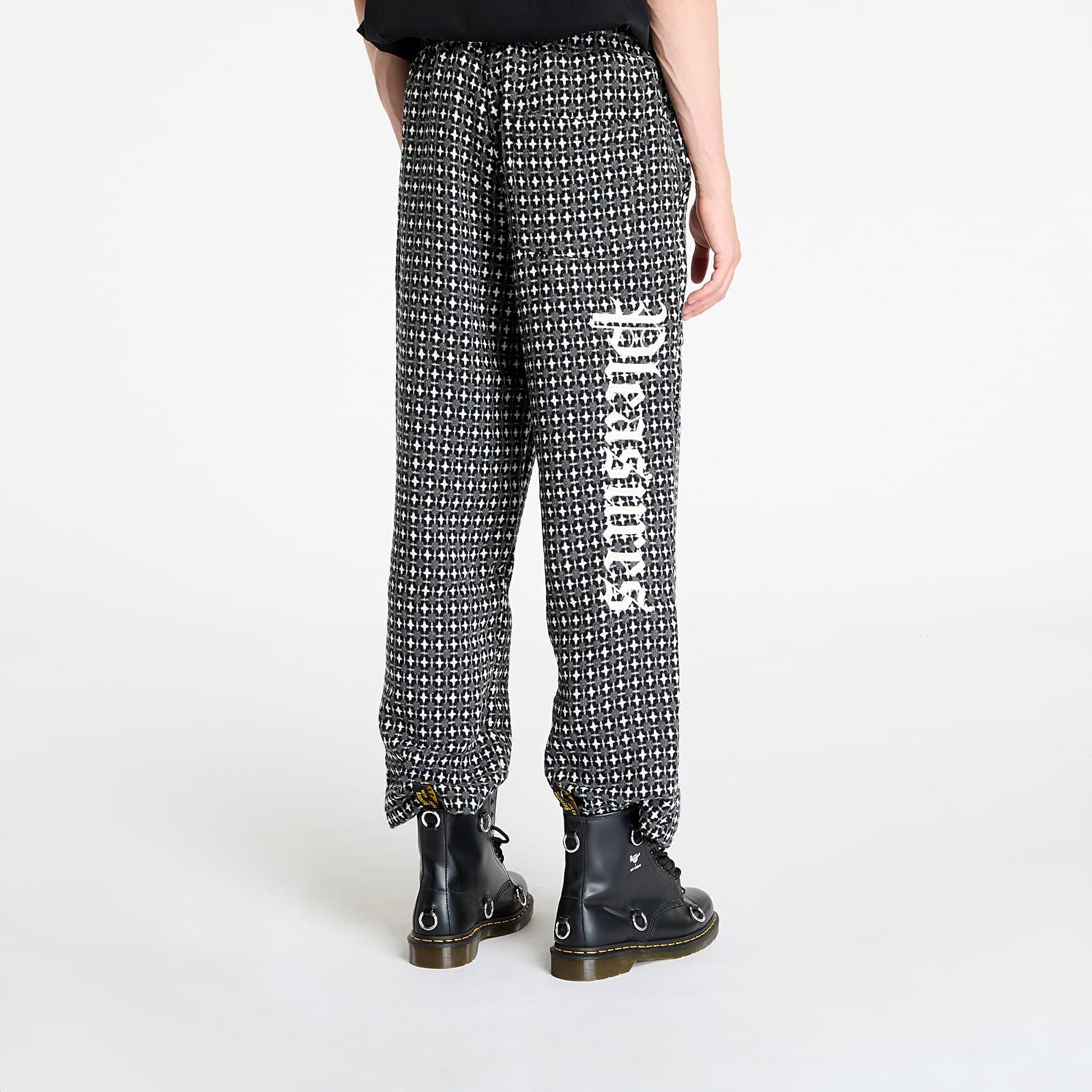 Pants PLEASURES Cross Easy Pants Grey