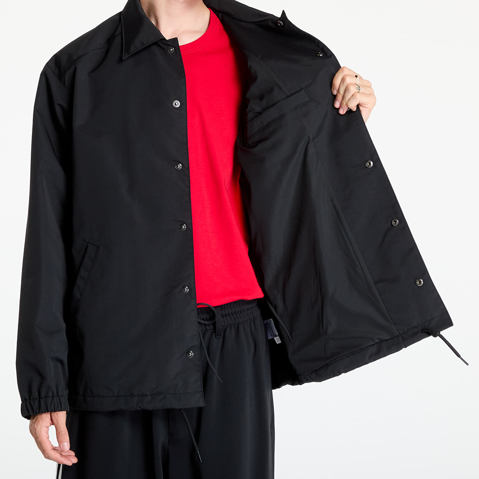 Overshirt Y-3 Nylon Coach Jacket UNISEX Black