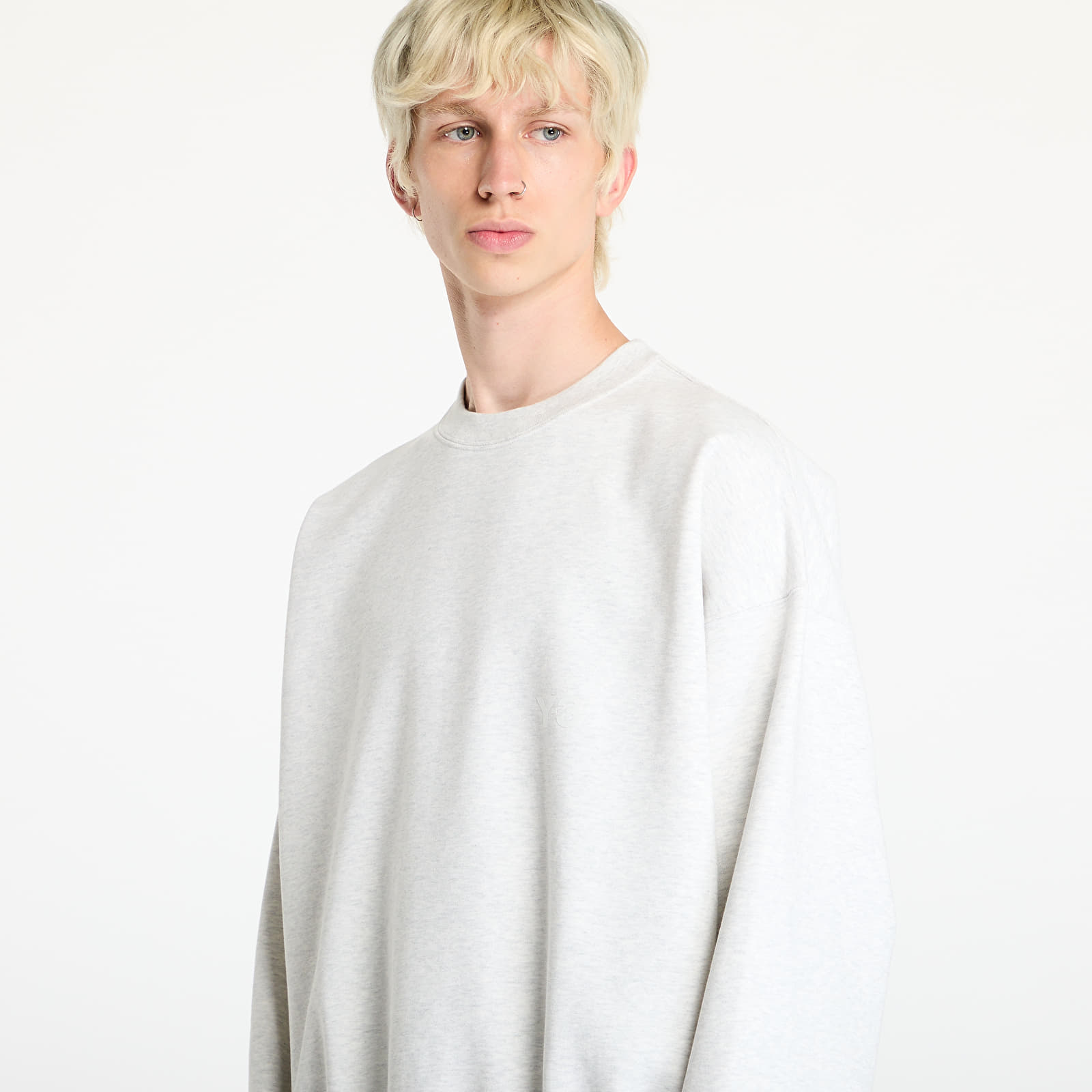 Sweatjacken und Sweatshirts Y-3 Brushed Terry Crew Sweat UNISEX Grey
