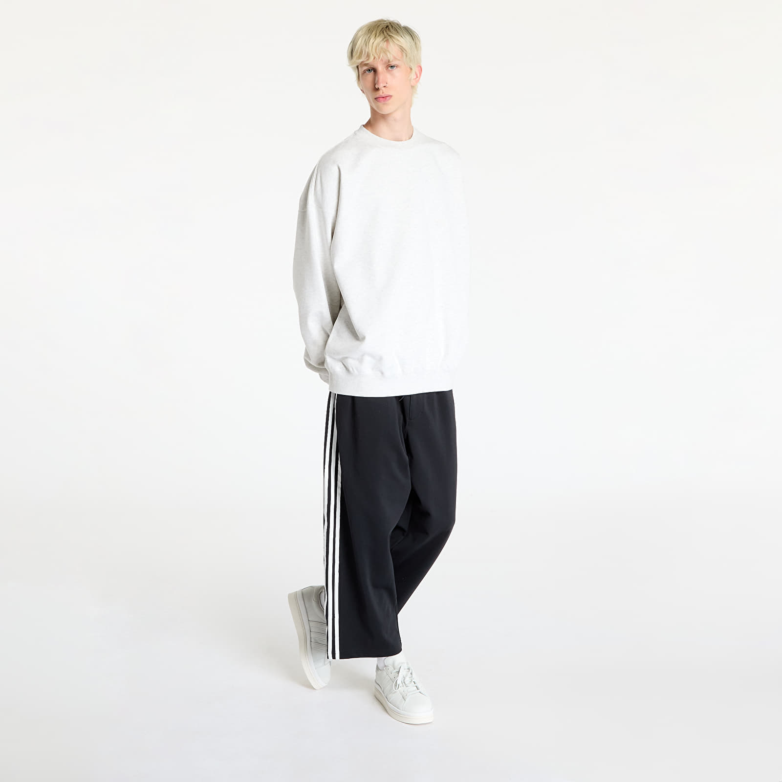Sweatjacken und Sweatshirts Y-3 Brushed Terry Crew Sweat UNISEX Grey