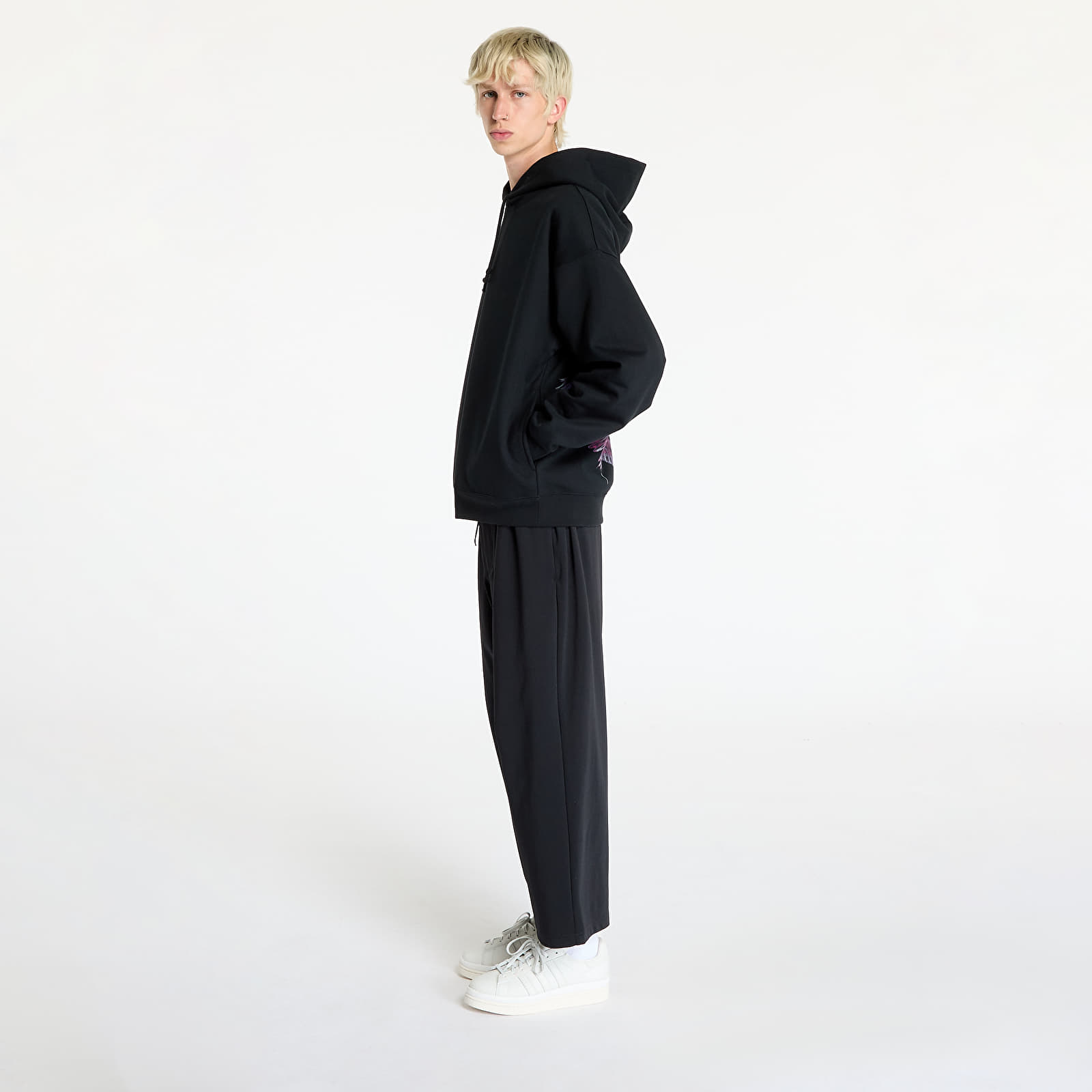 Kapucnis pulóverek és pulcsik Y-3 Graphic Hoodie UNISEX Black