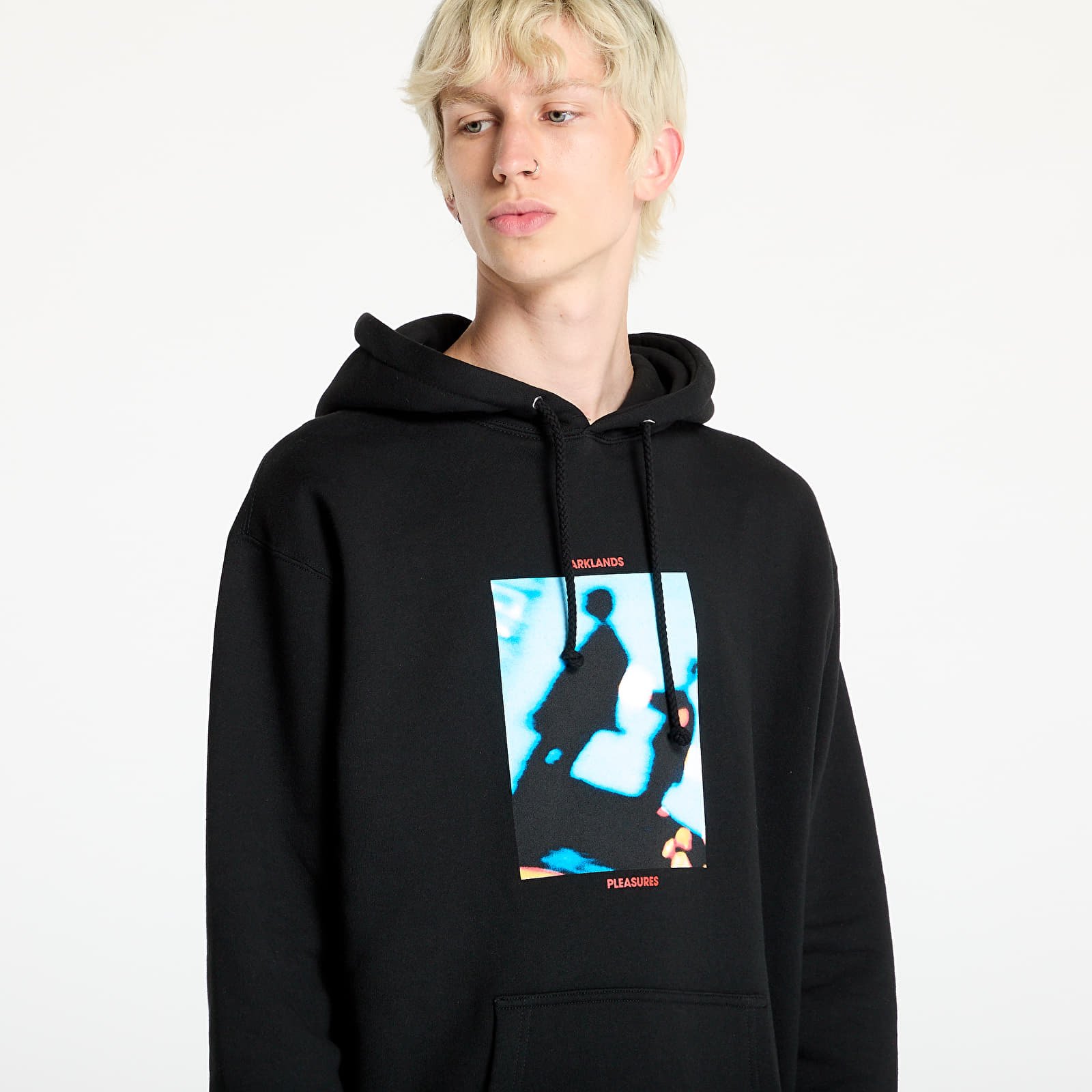 Hoodies and sweatshirts  PLEASURES Darklands Hoodie Black