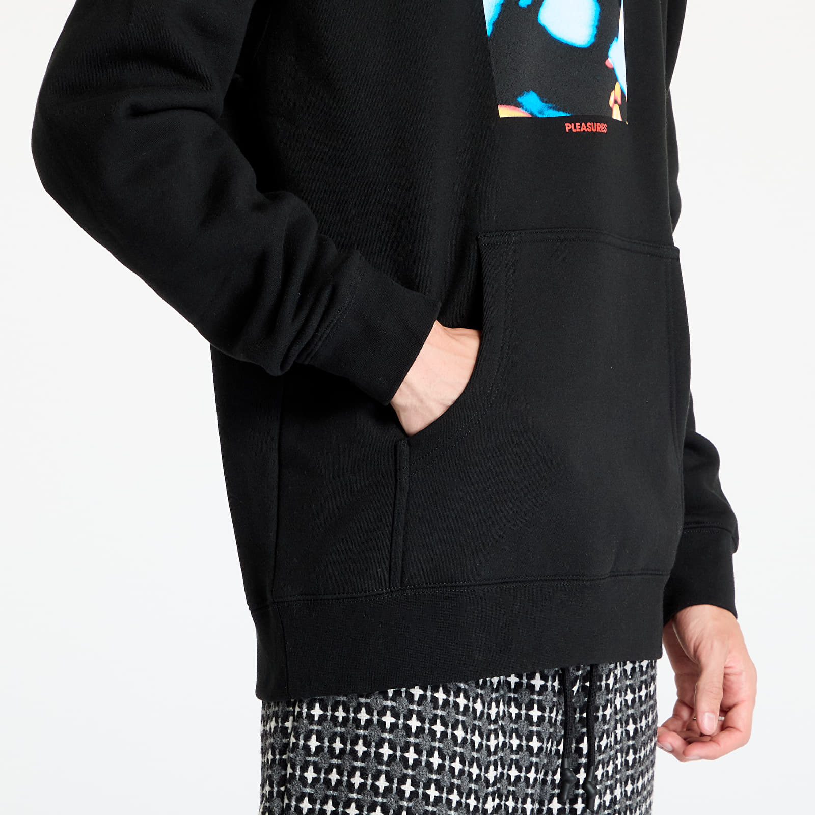 Hoodies and sweatshirts  PLEASURES Darklands Hoodie Black