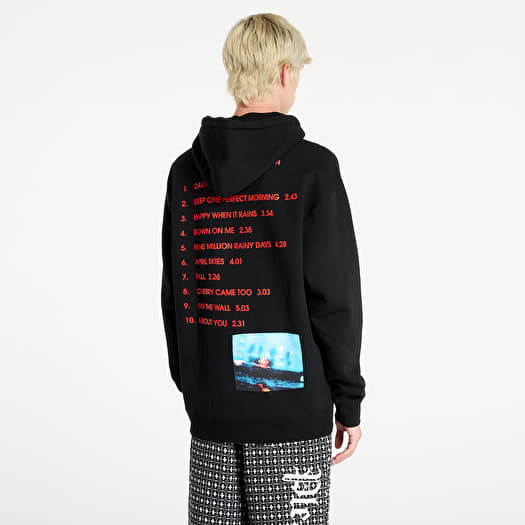 Hoodies and sweatshirts PLEASURES Darklands Hoodie Black Footshop