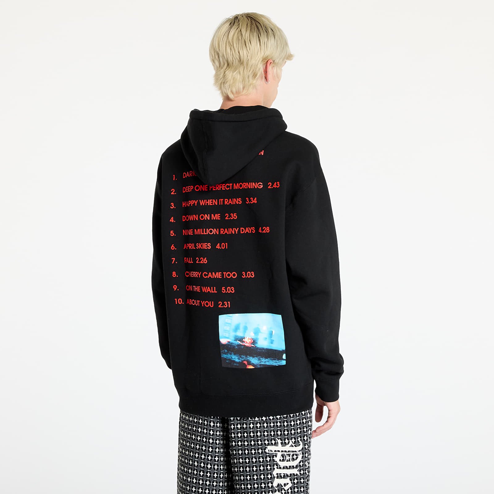 Hoodies and sweatshirts  PLEASURES Darklands Hoodie Black