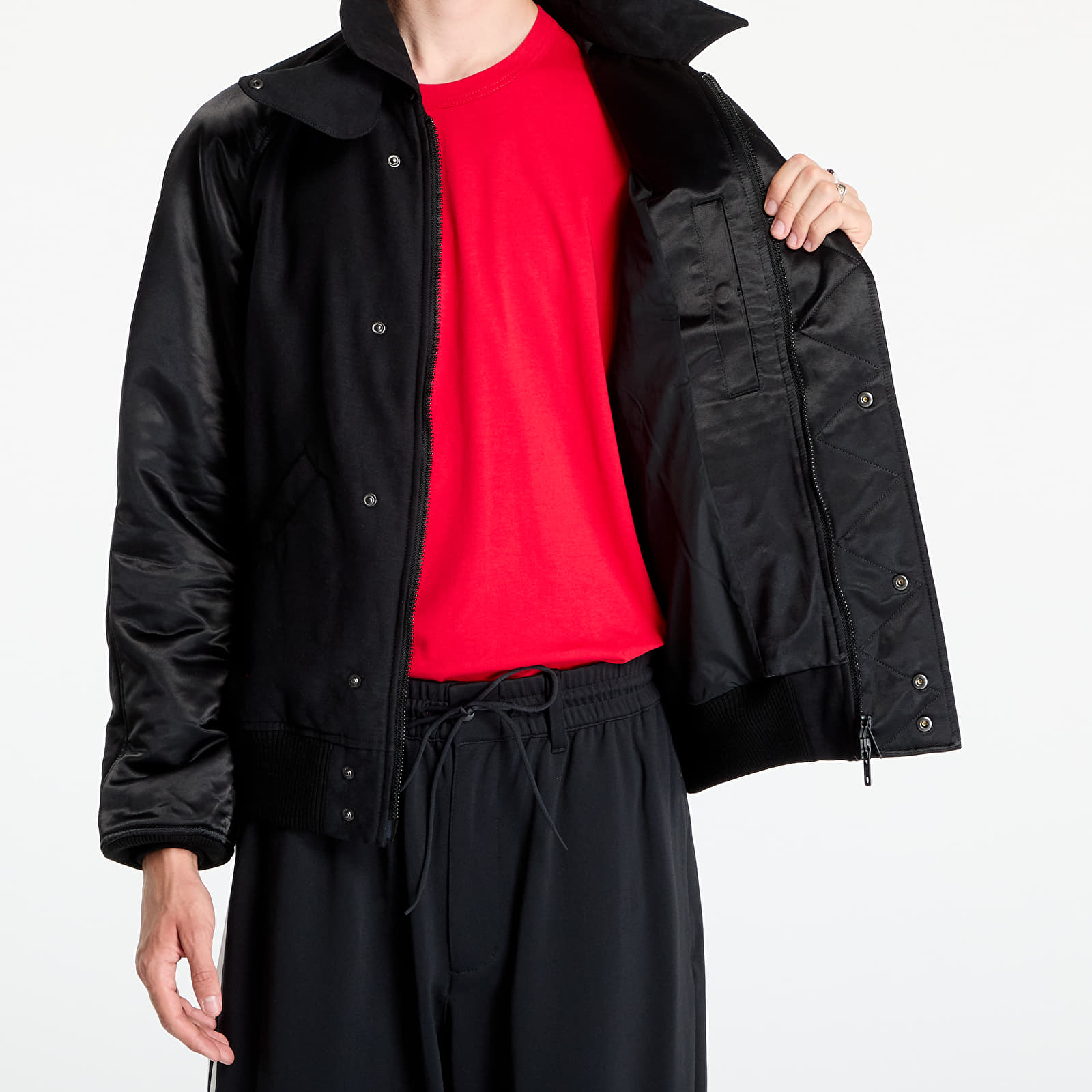 Kabátok Y-3 Flight Jacket UNISEX Black