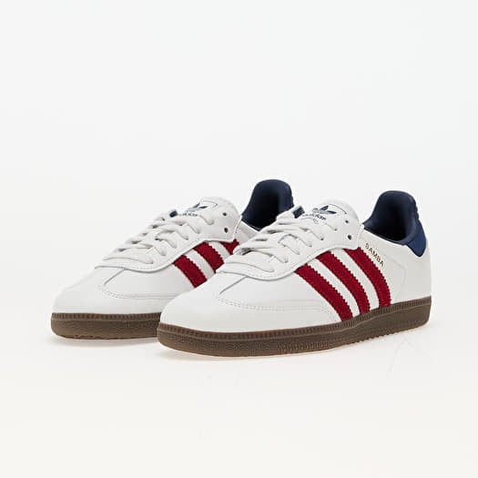 Adidas Samba OG Core White Team Victory Red Night Indigo US 5.5