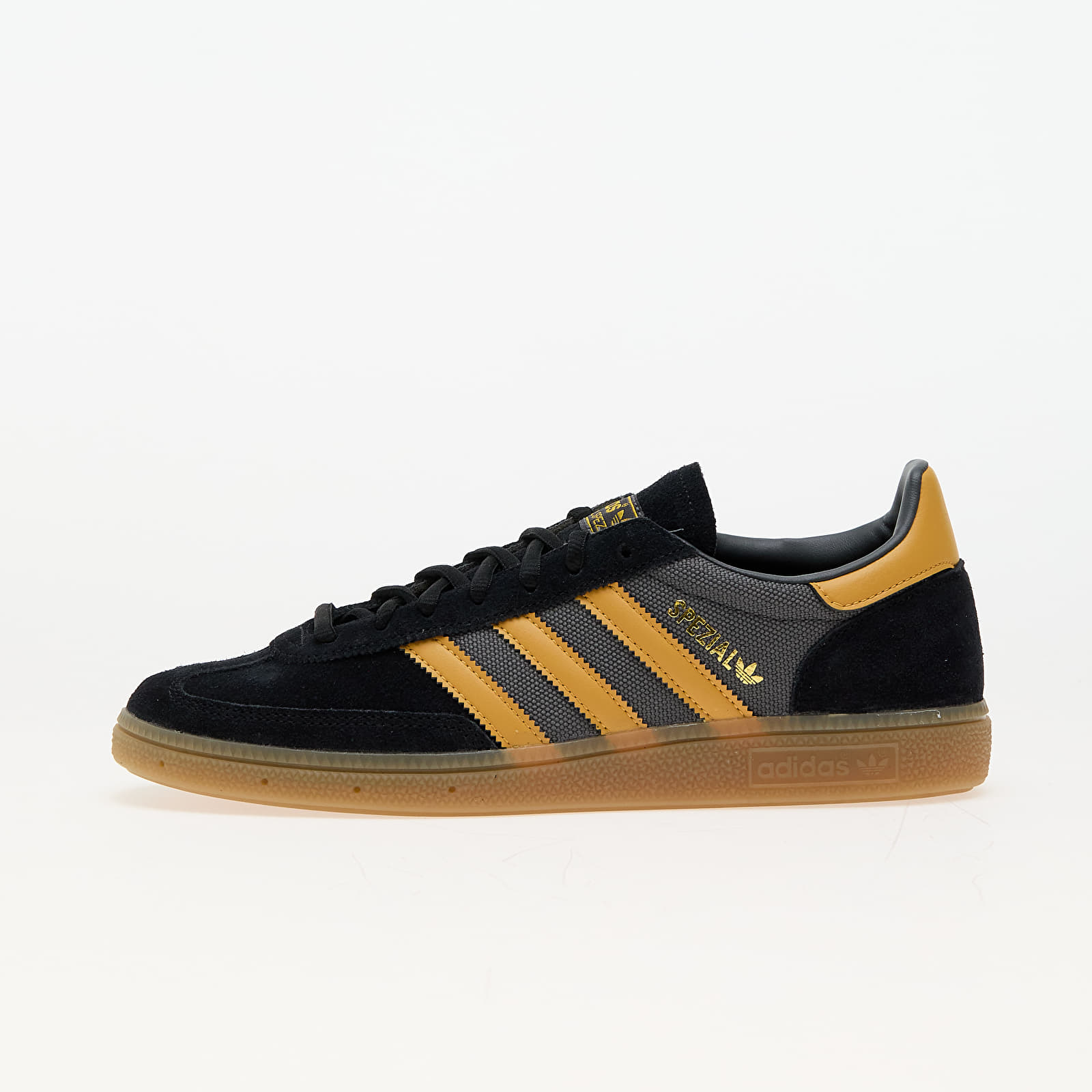 Men's shoes adidas Handball Spezial Core Black/ Preloved Yellow/ Greysix