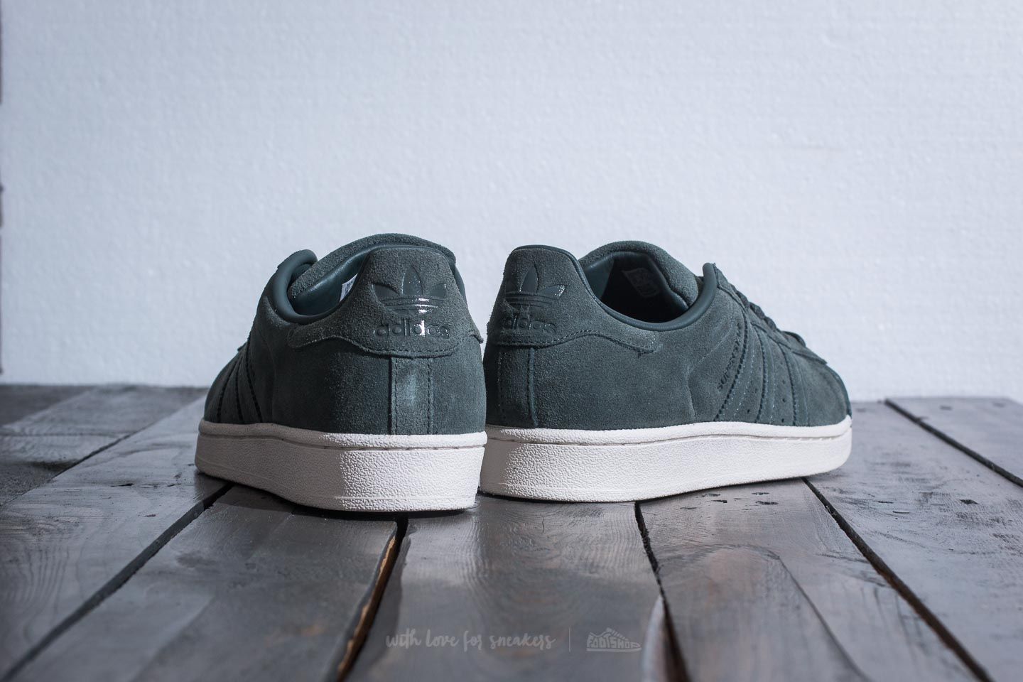 Adidas superstar green night discount